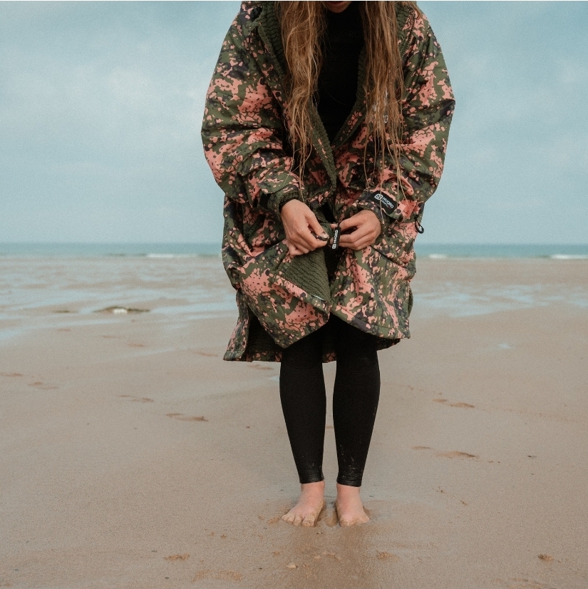 2025 Nyord Primaloft Outdoor Changing Robe ACC0005 - Khaki / Camo Print